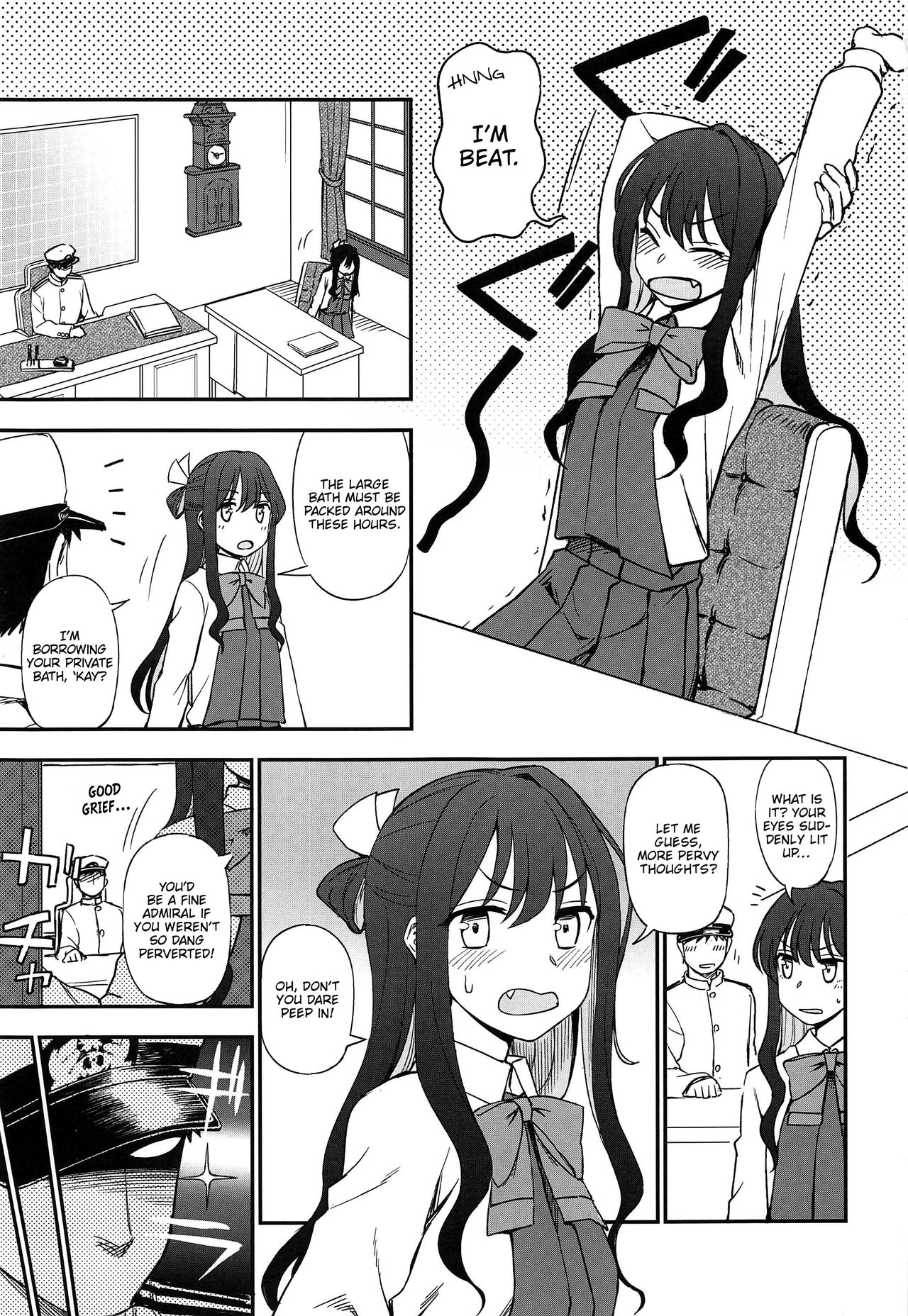 Naganami-sama to Ofuro Ecchi | Bathroom Sex With Naganami-Sama page 2 full