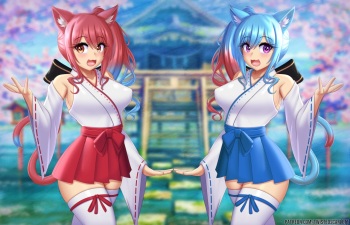 [TwistedScarlett60] Breeki And Cheeki - Monster Girl 1,000 cover