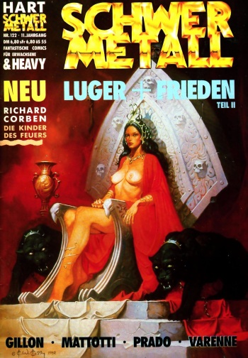 Schwermetall #122 [German] cover