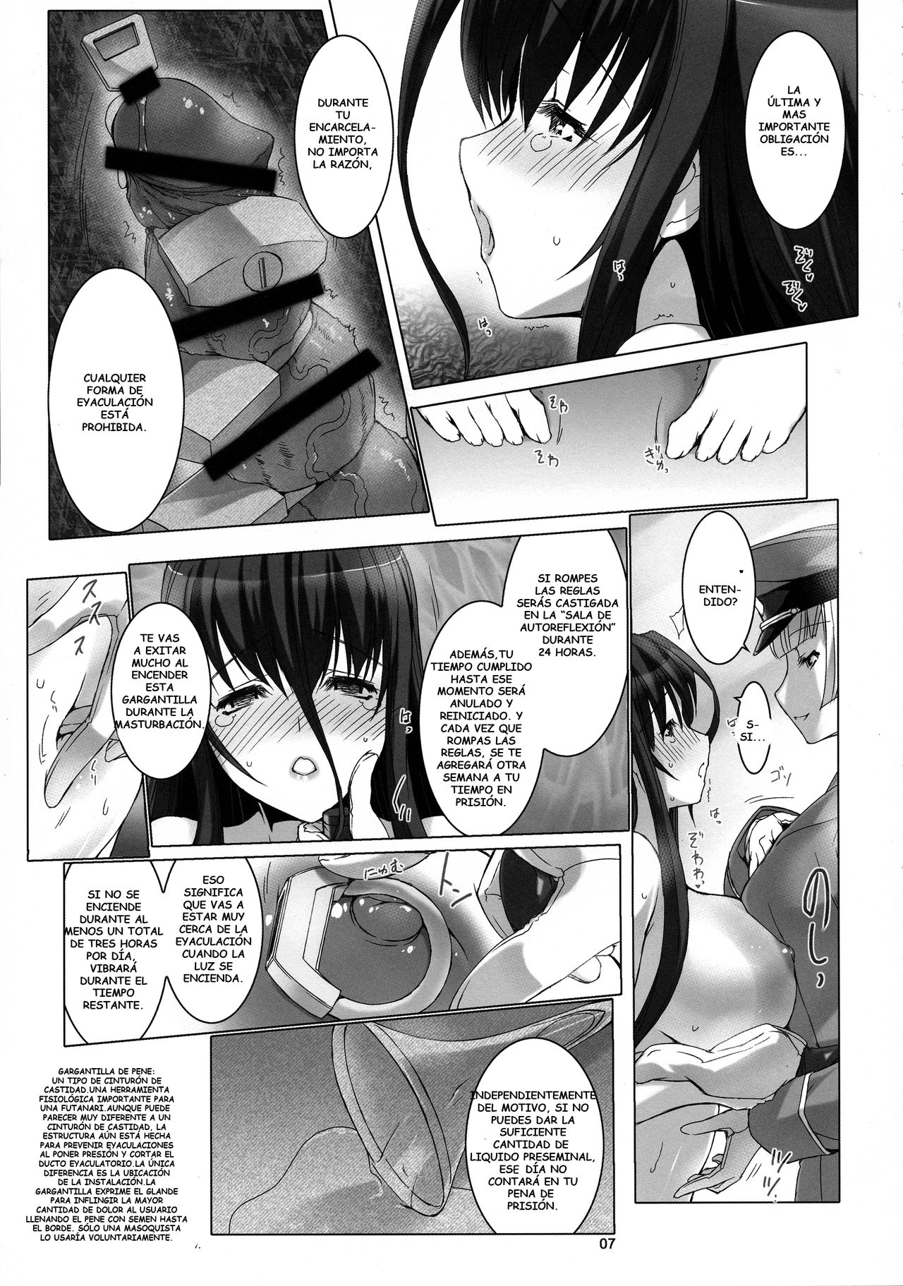 Seishi Kangoku Futanari Kyousei Jii Choukyou page 9 full