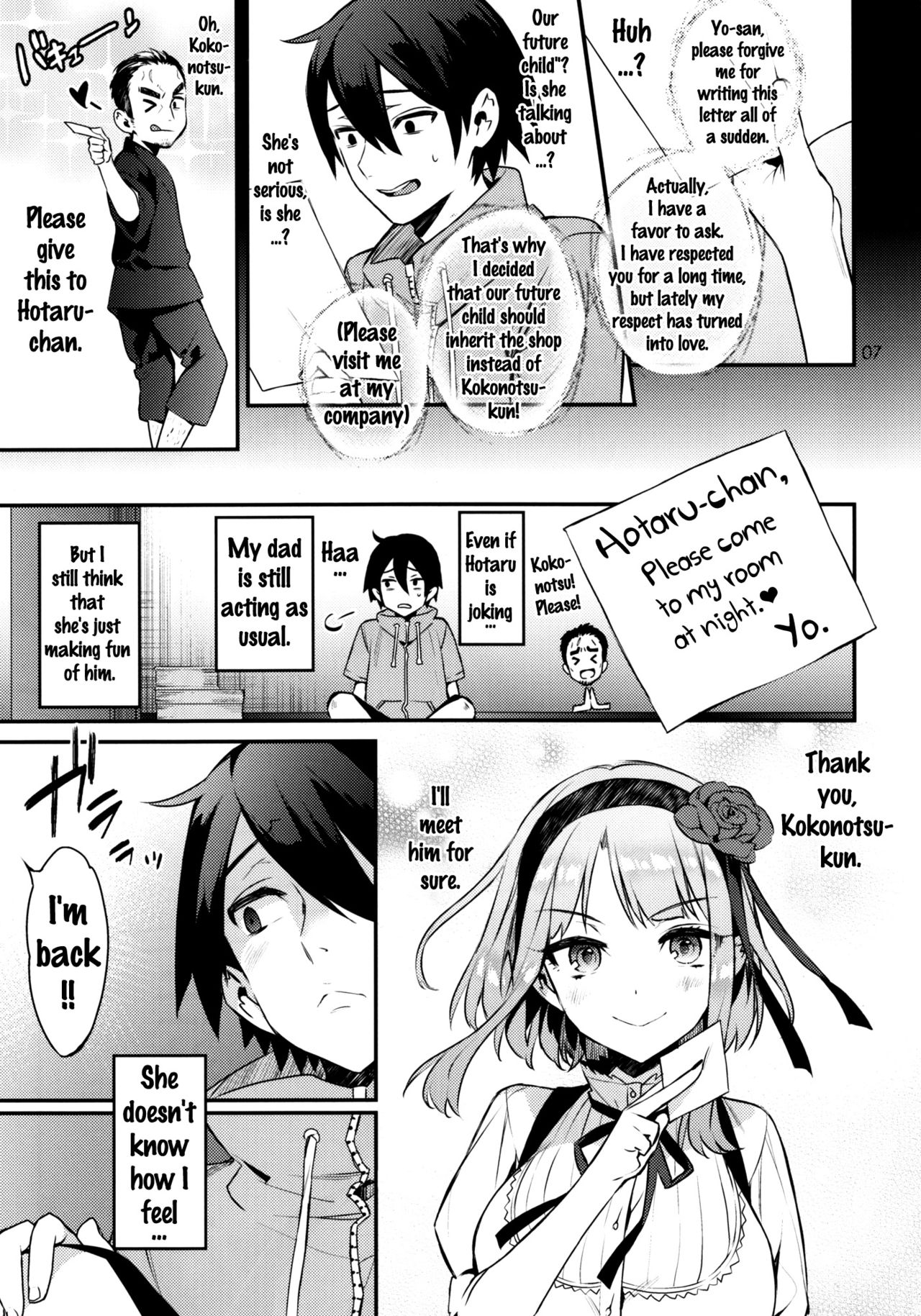 Sweet Love Letter page 6 full