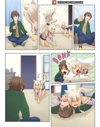 [CommCaravan] Nekopara Body Swap Comic | Nekopara, échange de corps [French] [Les Poroïniens] cover