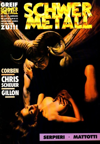 Schwermetall #123 [German] cover