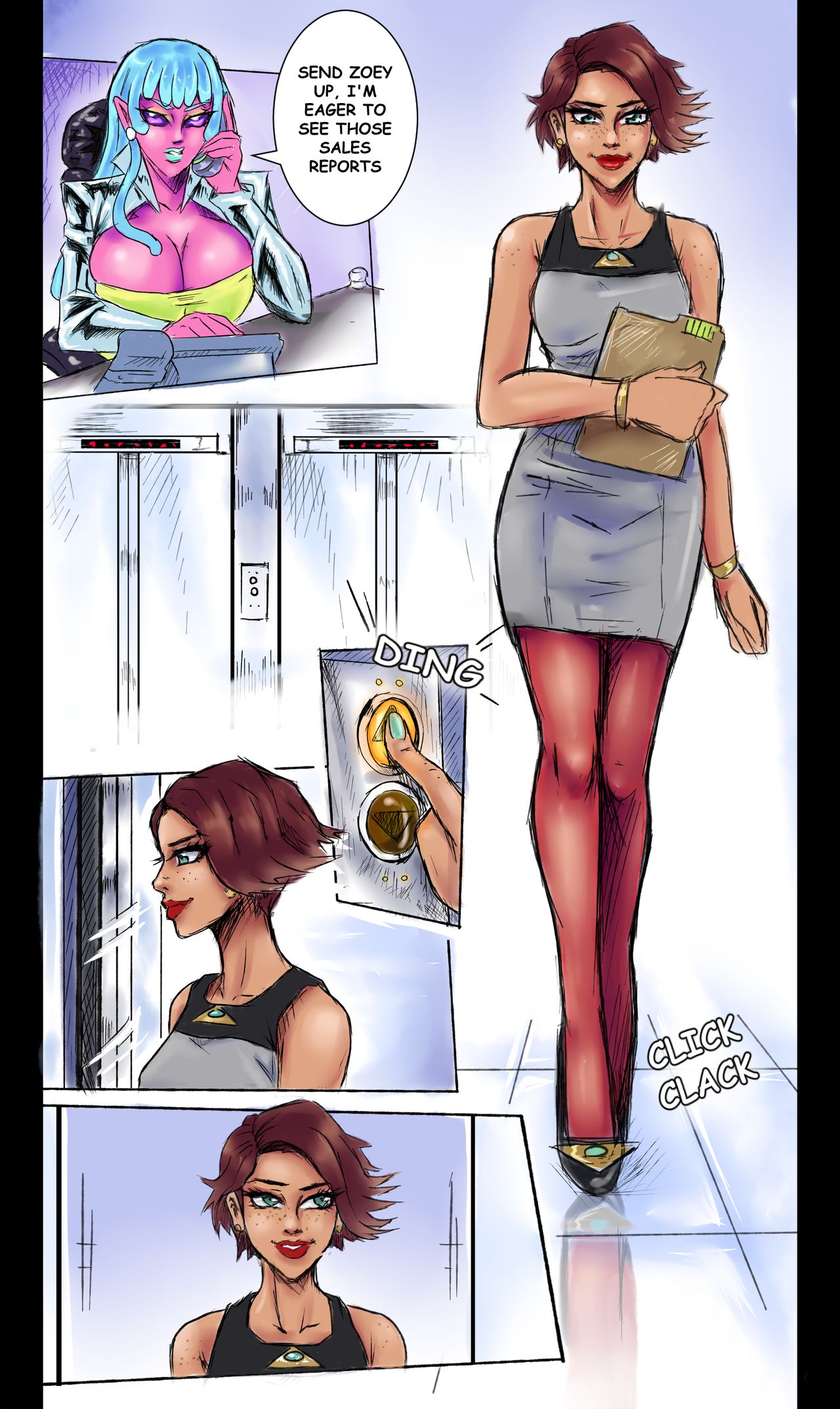 Voraciousmoga's Alien Bundle issue#3 page 5 full