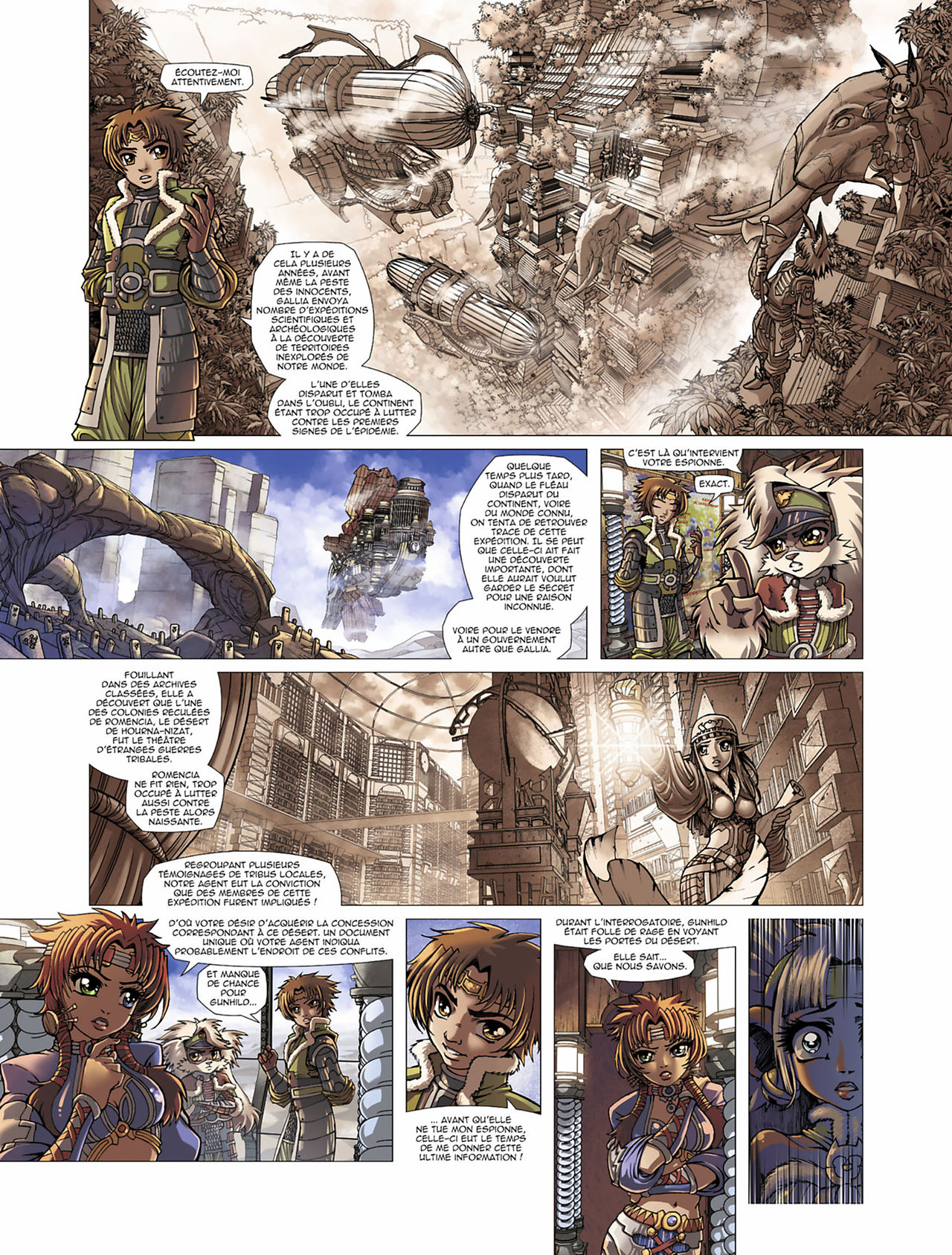 La Guerrière Innocente Tomes 2 - Le Palais de l'Oubli page 11 full