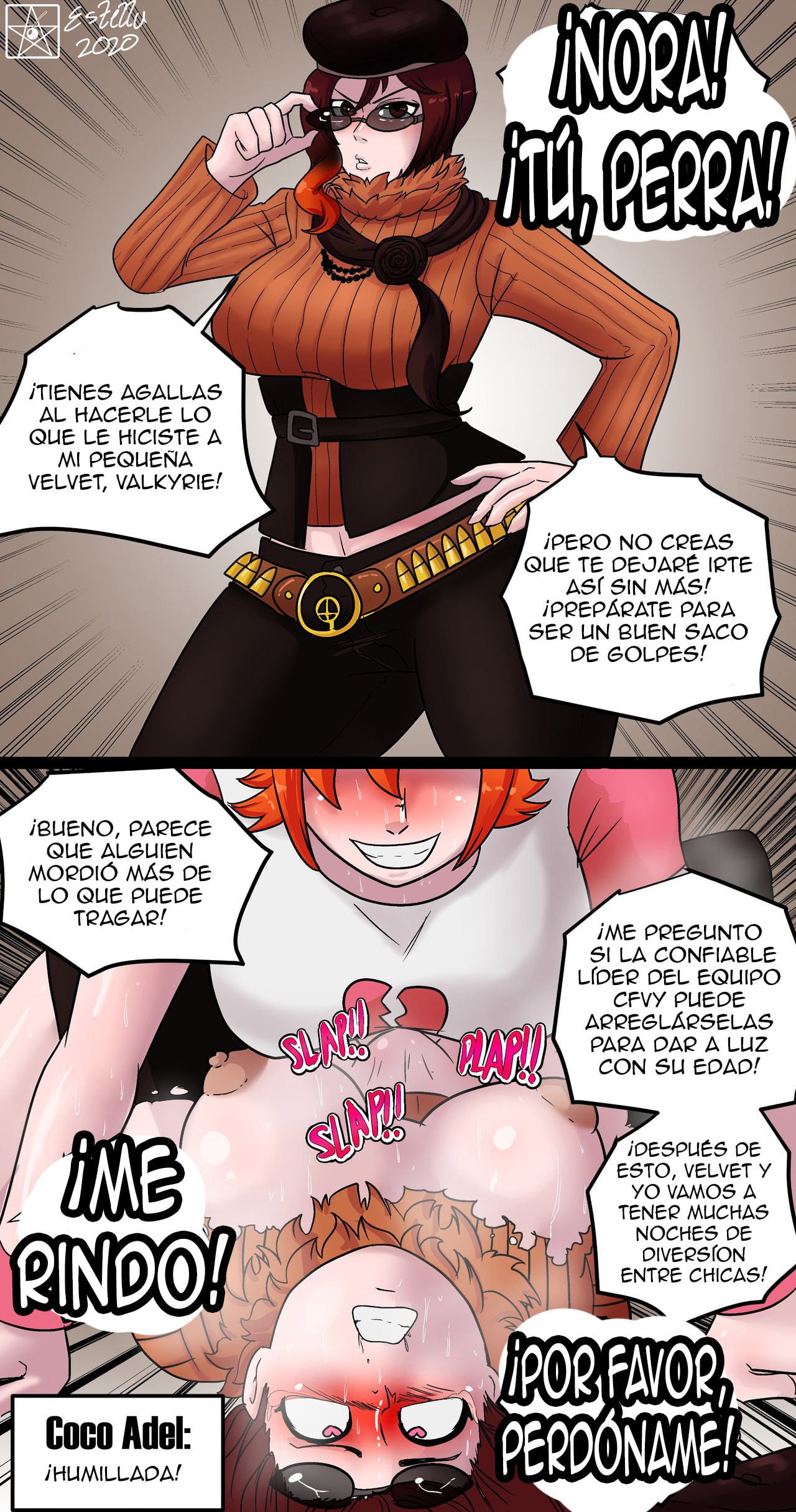 Nora vs RWBY Girls page 11 full