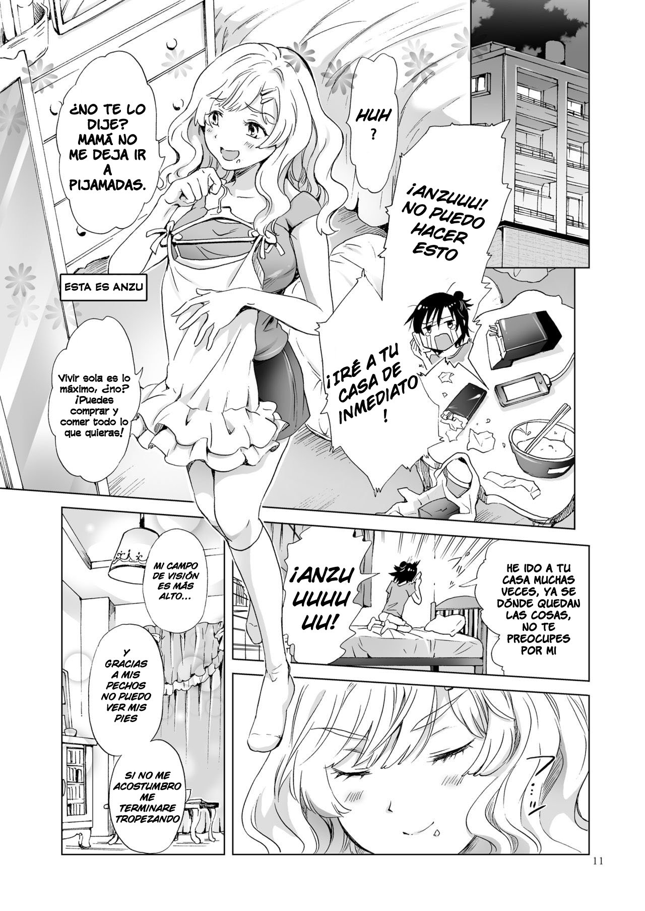 Oppai-chan to Chippai-chan ga Irekawaru Hanashi page 10 full