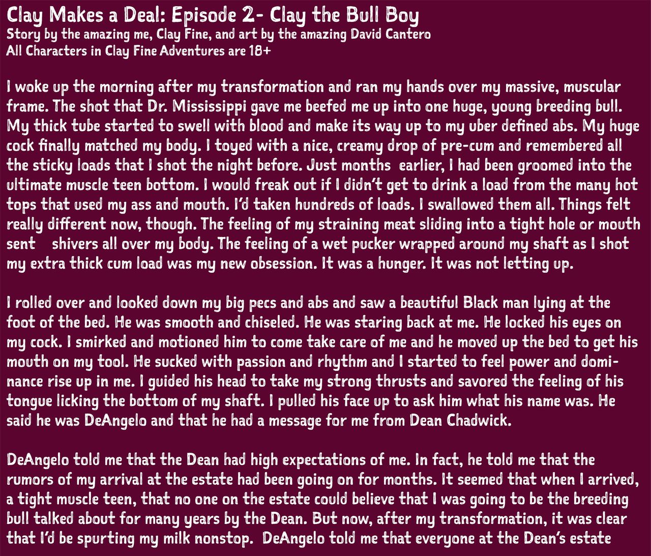 Clay makes a deal page 9 full