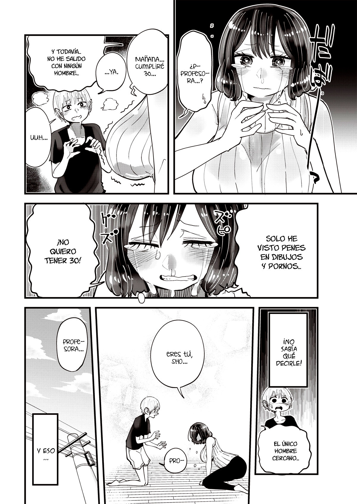 Mita-sensei no Chin Jugyou | Clase sobre penes de la profesora Mita page 4 full