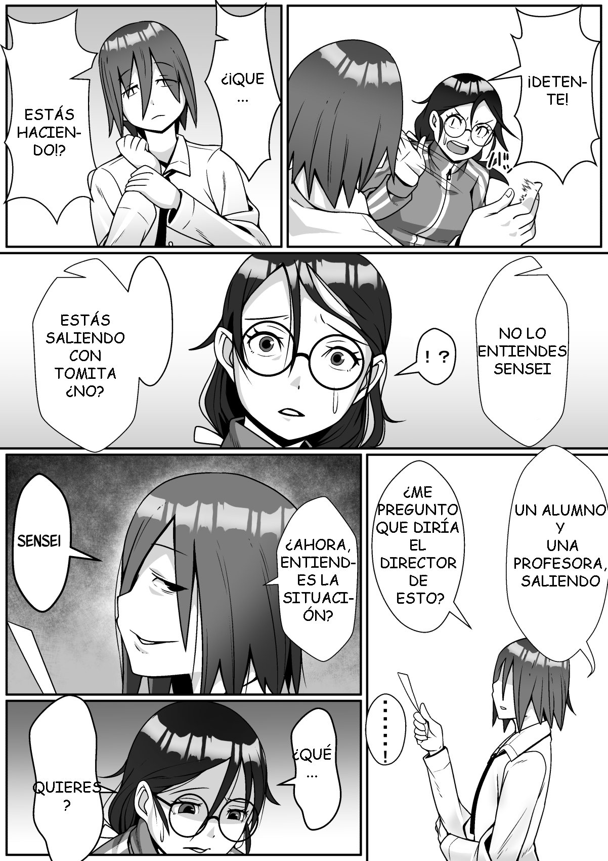 Netoraretemasu yo, Seito ni! | Cogida por mis estudiantes page 9 full