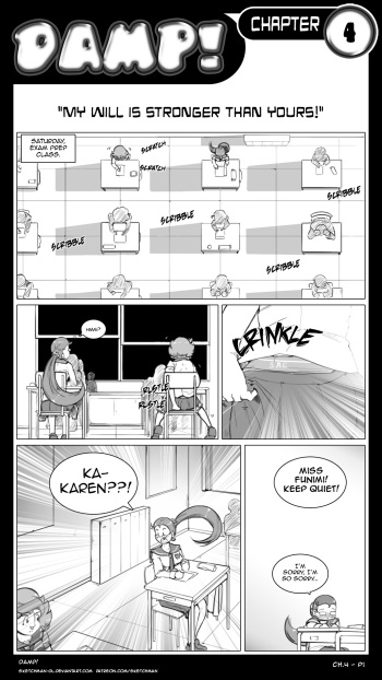 [Sketch Man] DAMP! chapter 4 cover