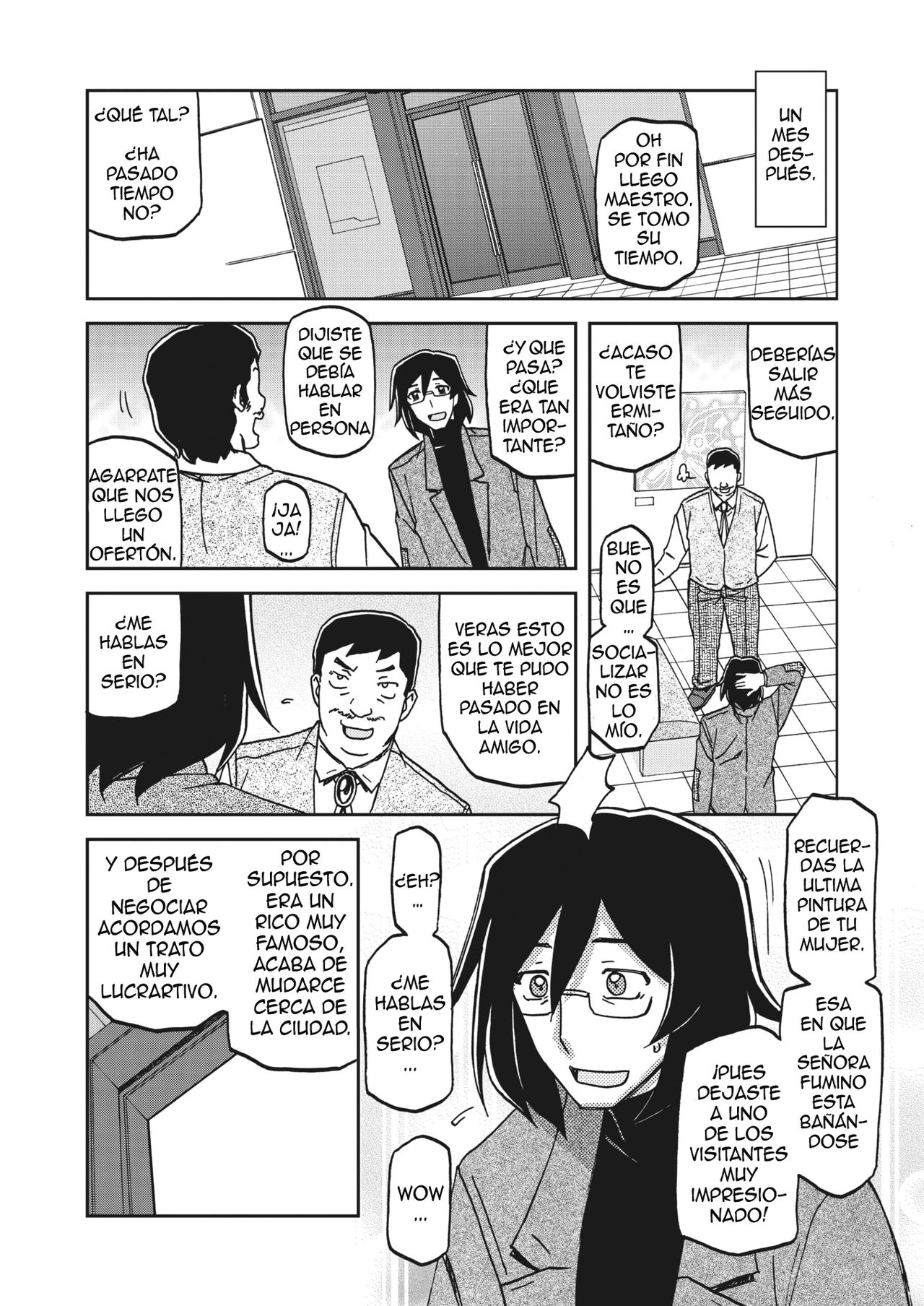 Mizukagami no Magnolia | La Magnolia en el Espejo del Agua Ch. 1 page 4 full