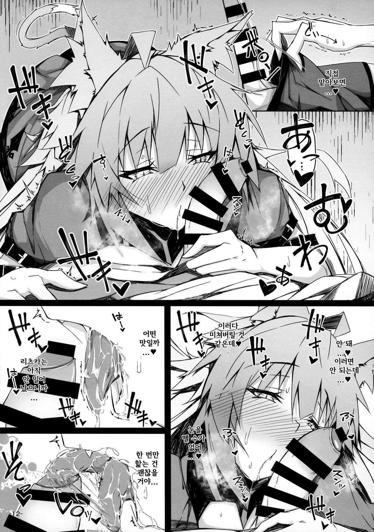 KARIUDOANE no DAKENSEIKATSU | 사냥꾼 누나의 타락견 성활 page 11 full