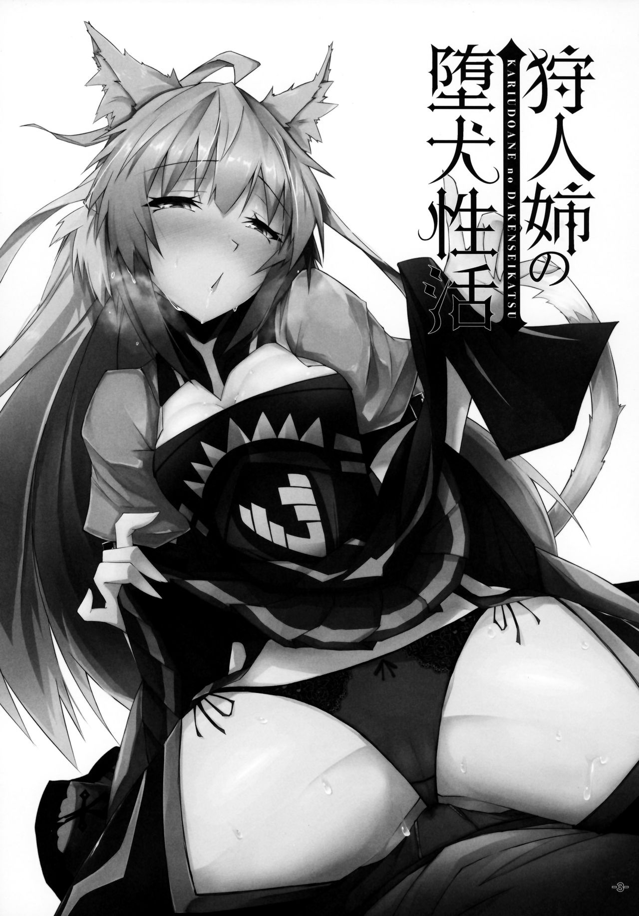 KARIUDOANE no DAKENSEIKATSU | 사냥꾼 누나의 타락견 성활 page 2 full