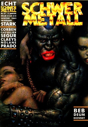 Schwermetall #127 [German] cover