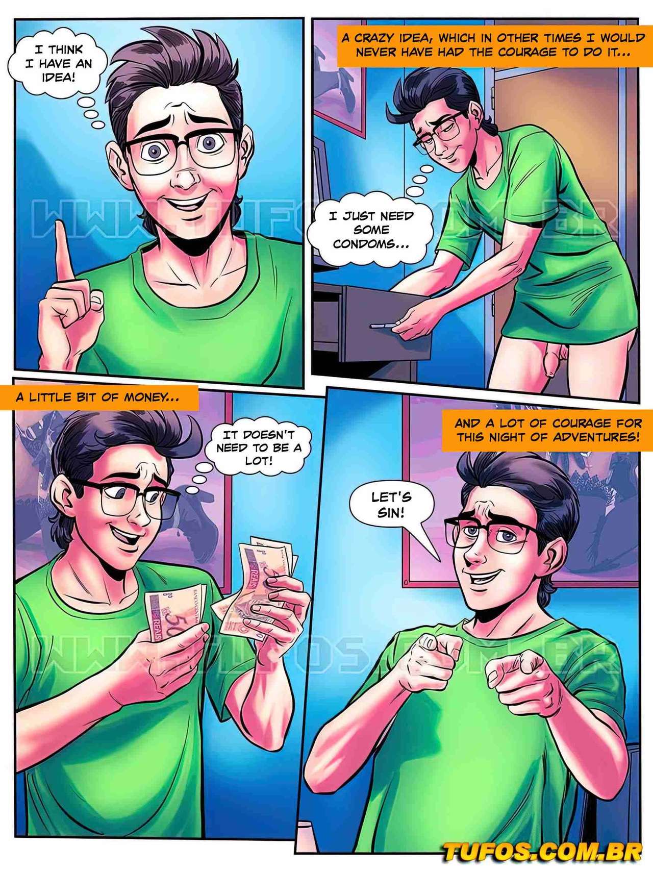 The Nerd Stallion 10 – One Night Of Sin – Tufos - english page 3 full