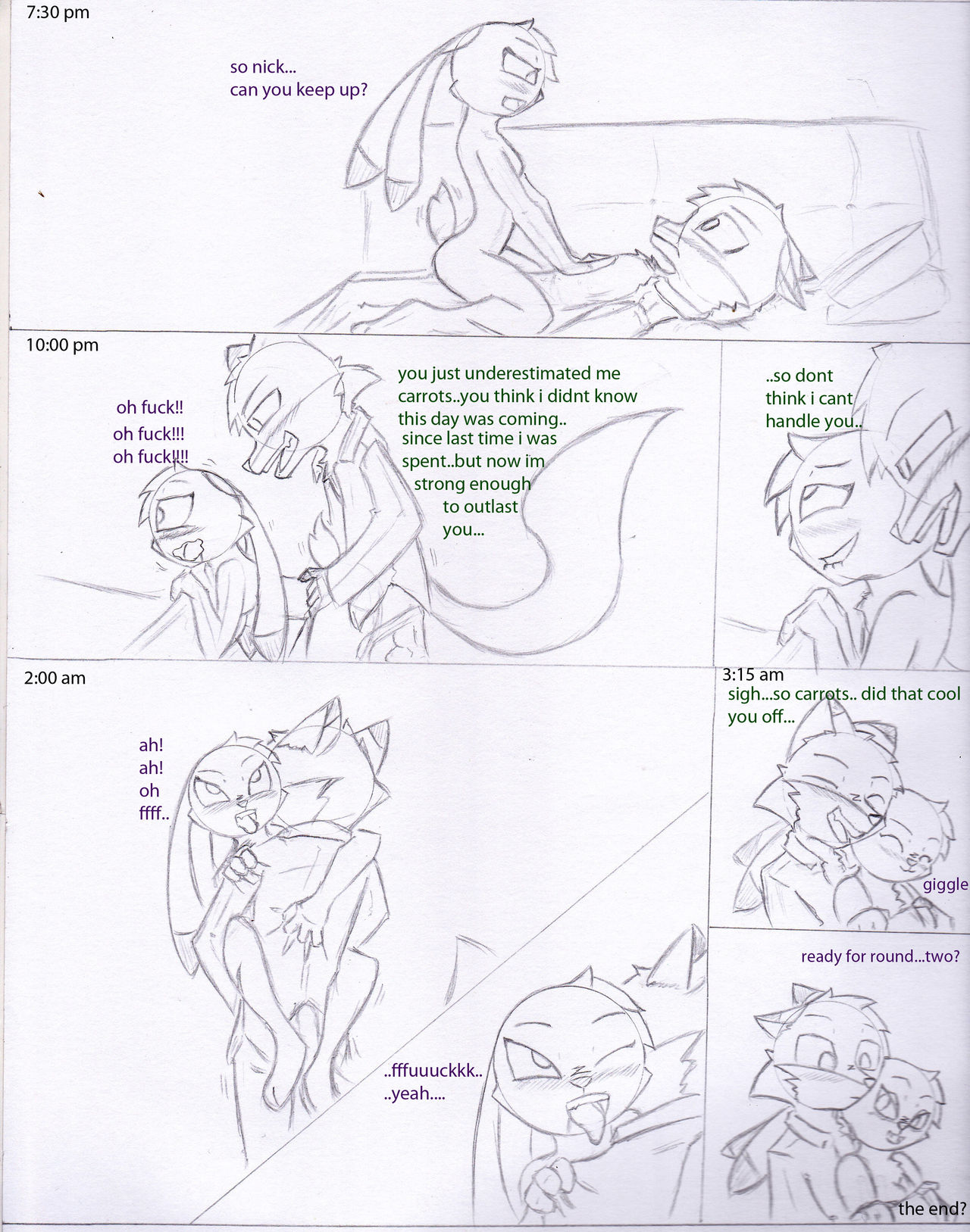 Nick Wilde Going Savage On Those Bunny Bongos page 12 full