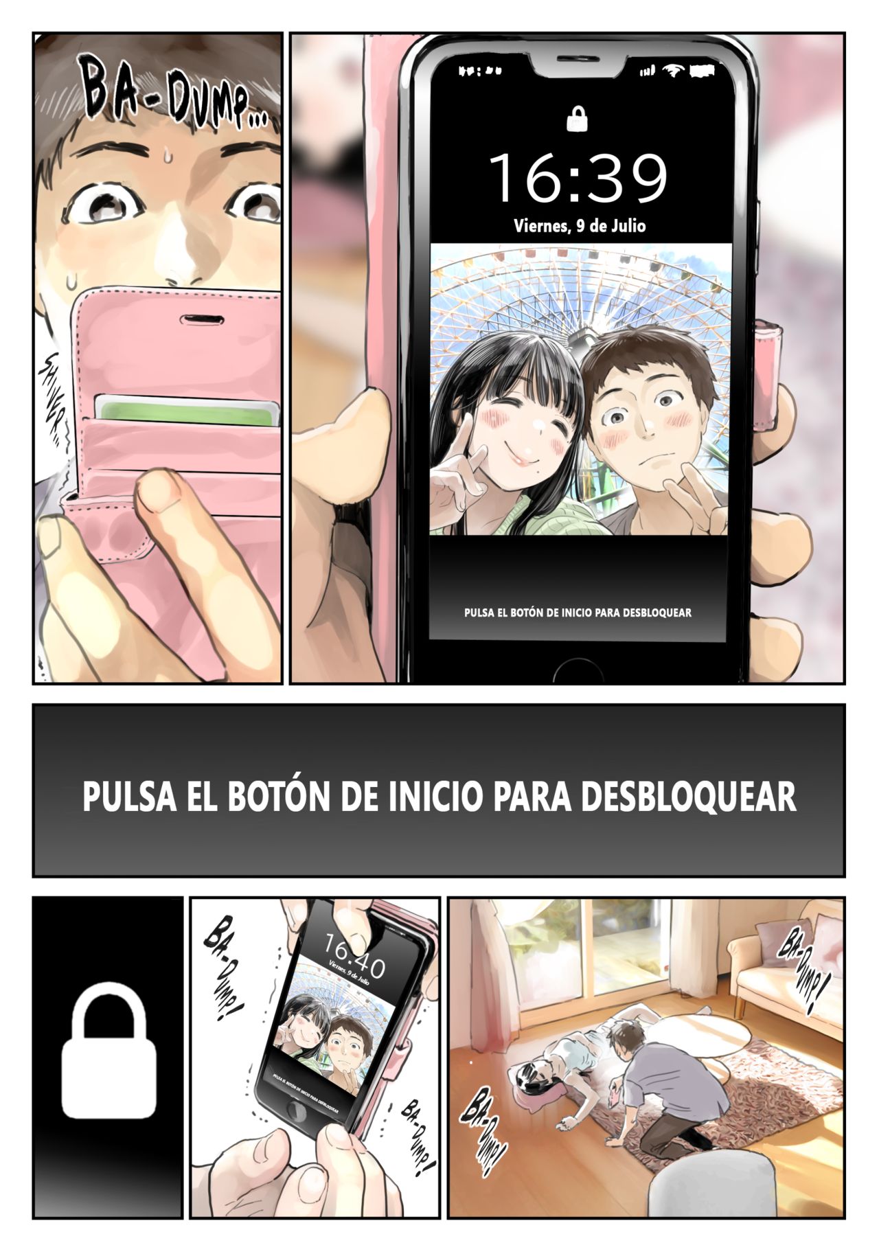 Kanojo no SmaPho o Nozoita dake nano ni | Husmeando en su smartphone page 4 full