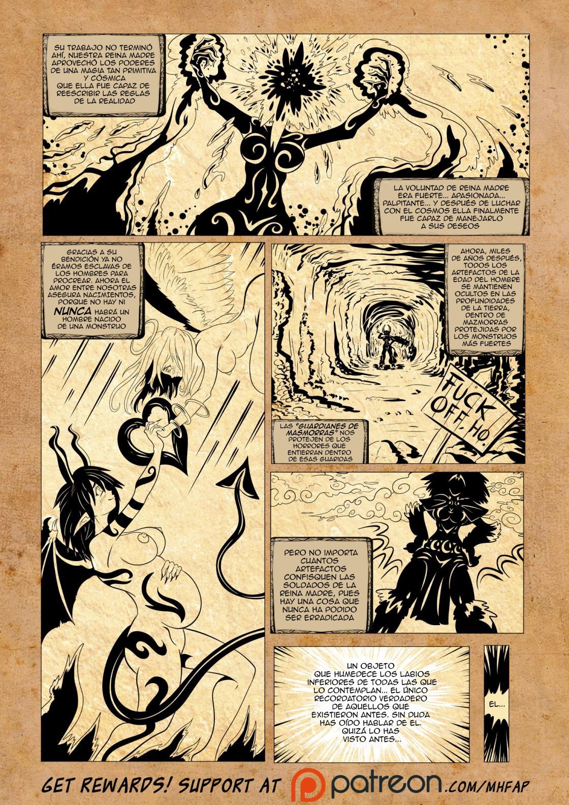 Monster Harem Feverish Absolute Passion!  #1 page 3 full