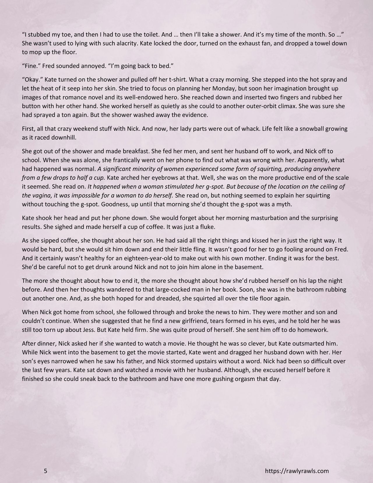 Enki's Puzzle Chapter 5: Rawly Rawls Fiction page 5 full