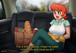 Waifu Taxi  Dexters Mom - english
