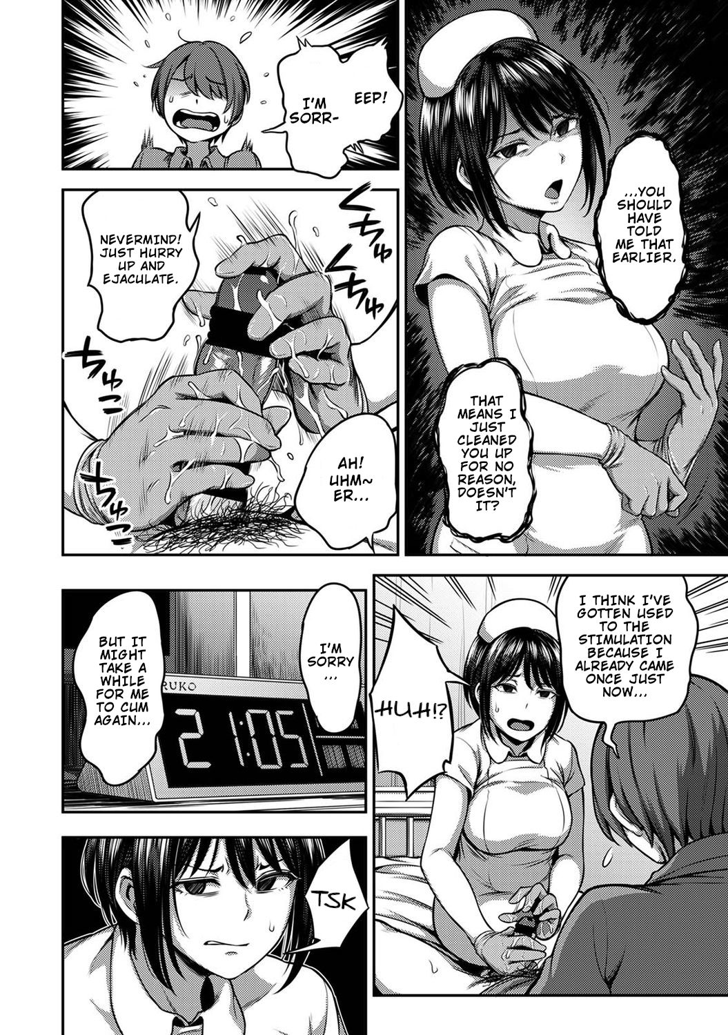 Sakusei Byoutou ~Seikaku Saiaku no Nurse shika Inai Byouin de Shasei Kanri Seikatsu~ | Semen Extraction Ward ~Life in a hospital where a nurse with a cruel personality manages your orgasms~ page 11 full