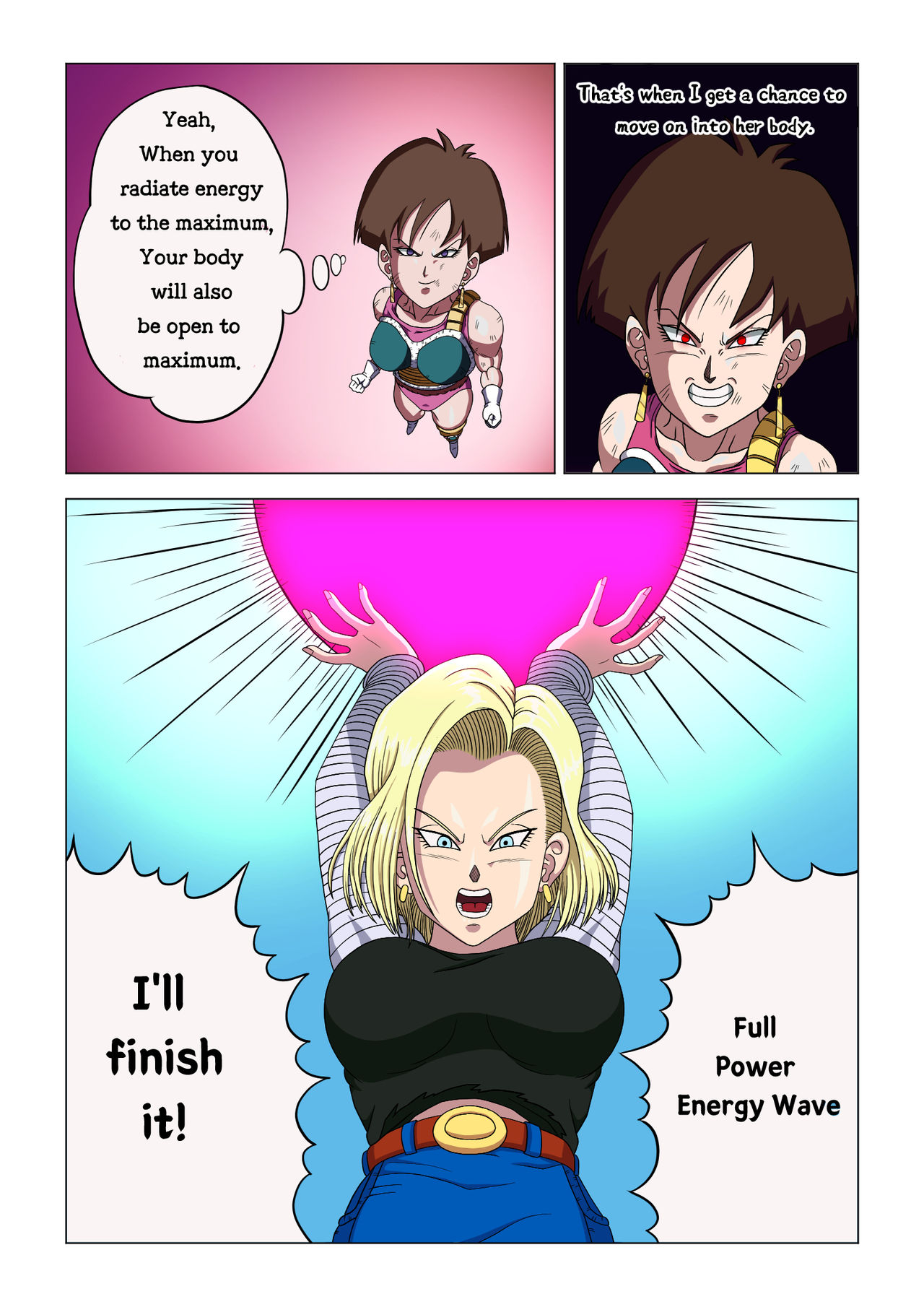 Android 18 vs Baby Page 7 Comic Porn XXX 