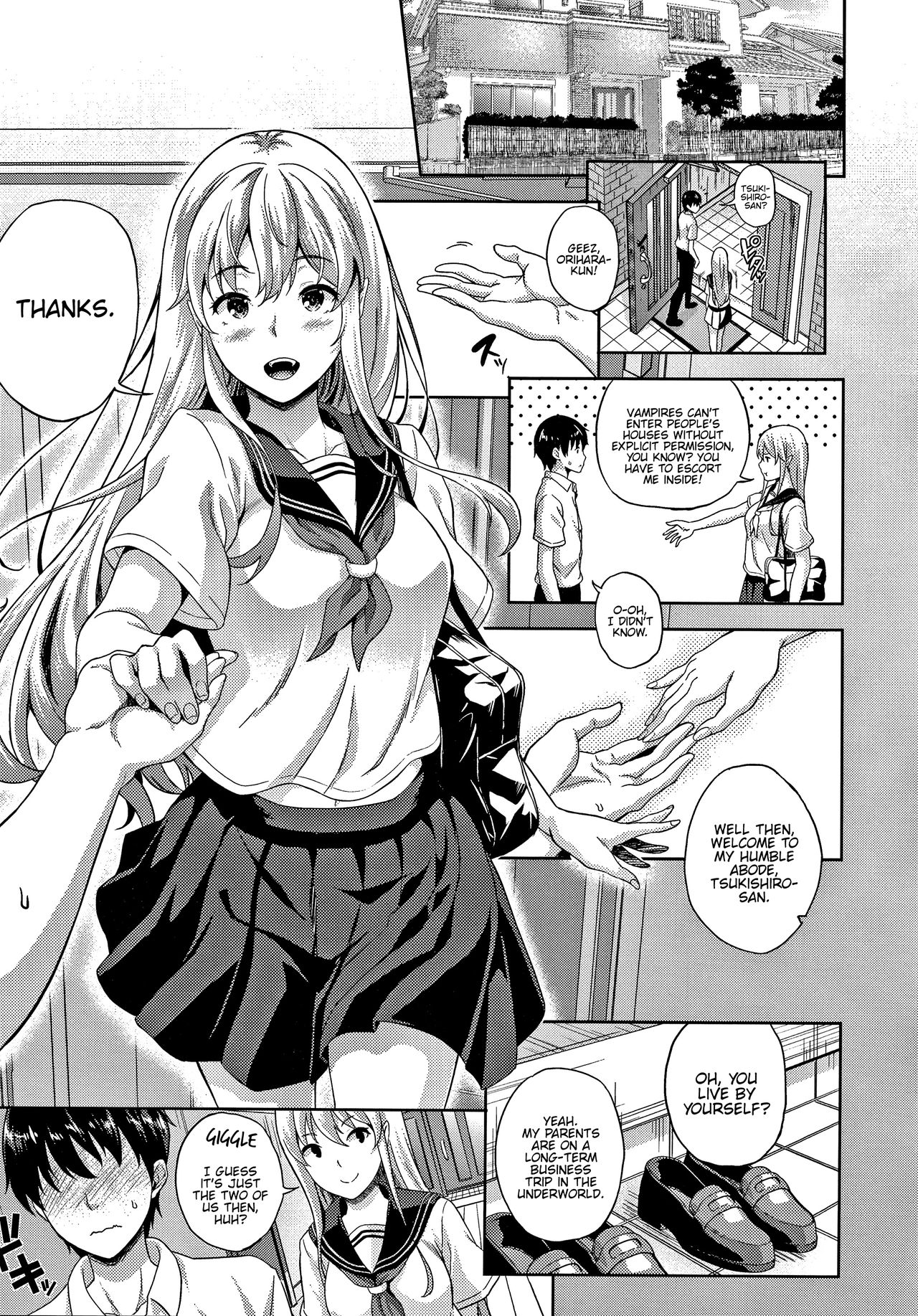 Koibito wa Kyuuketsuki!? Ch 1~6 page 9 full