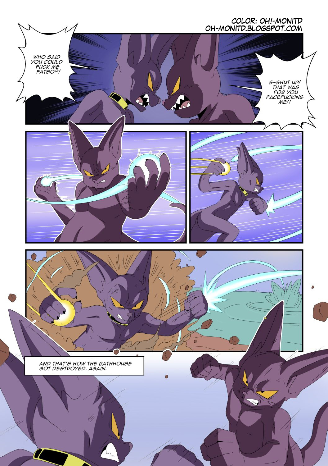 A Deal Among Gods: DBS Side Story page 12 full