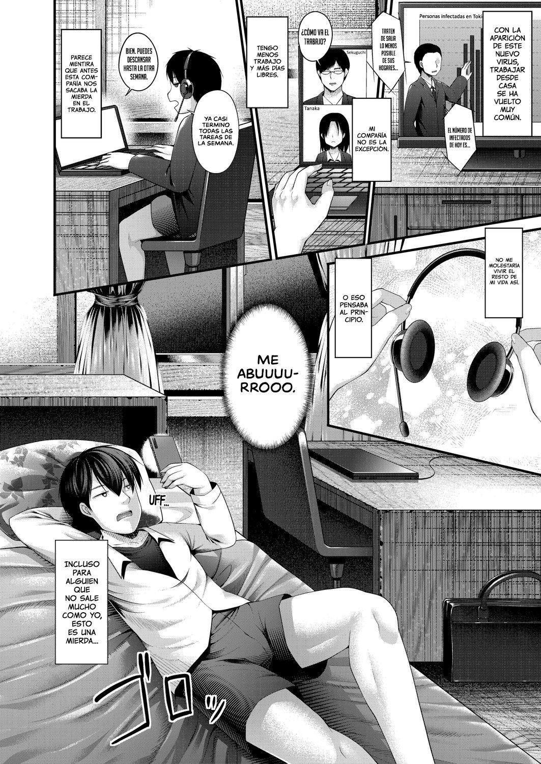 Hitori Camp o Shite itara Kuro Gal JK na Imouto to Imouto no Tomodachi ga Rannyuu shite kita Kekka Zempen | Cuando estaba acampando solo, mi hermana y su amiga se metieron en mi campamento Parte 1 page 2 full