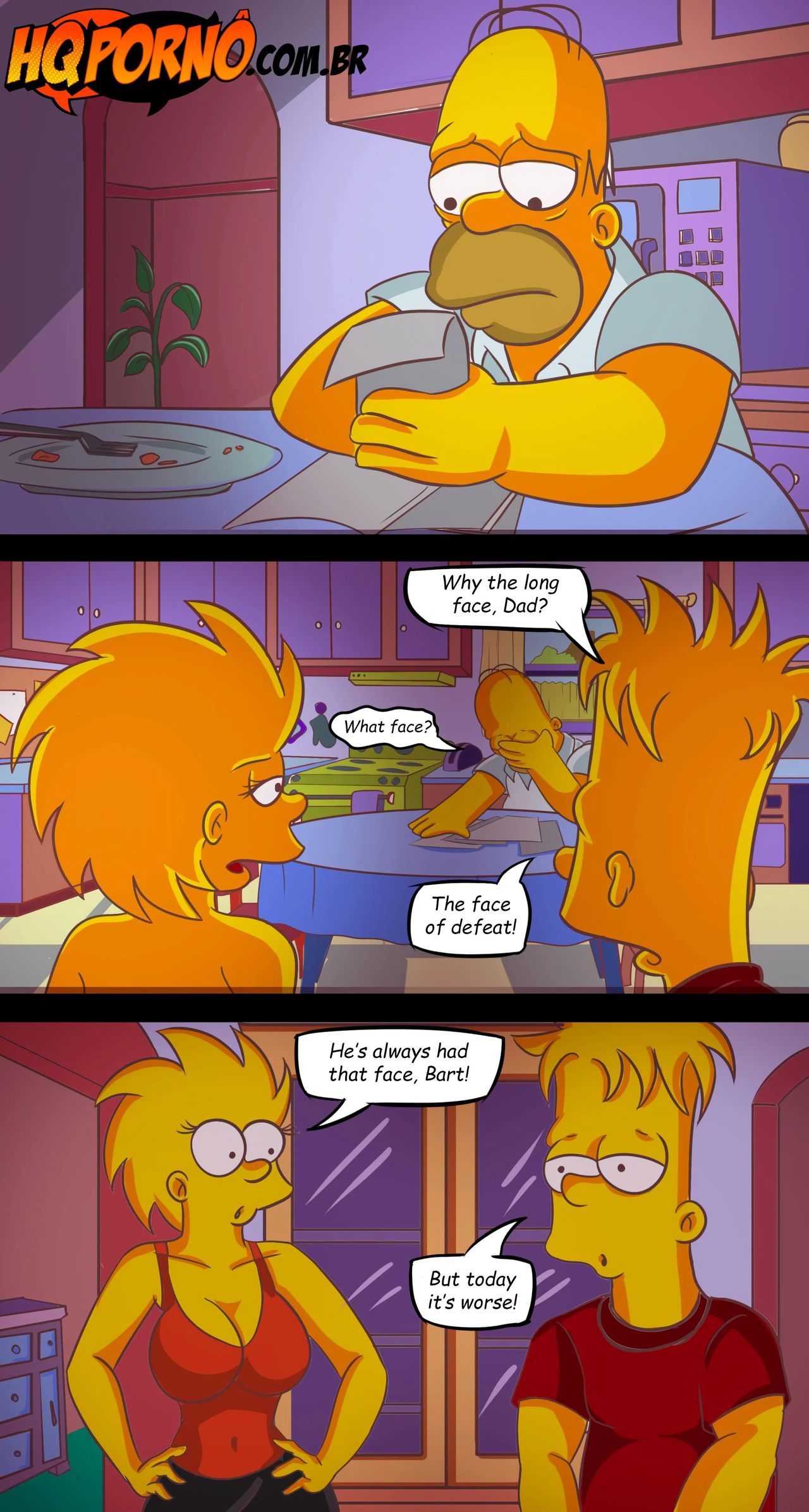- 3 . OS Simpsons - Lisa The Slut - english page 2 full