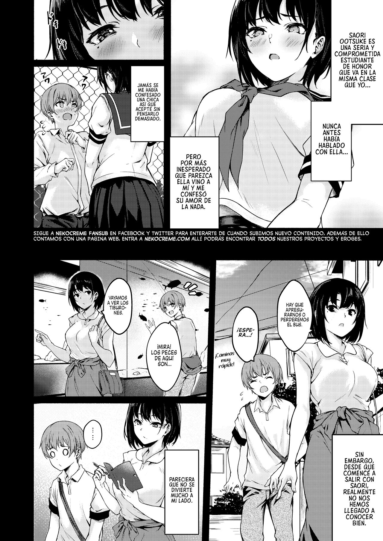 Okki na Saori-chan wa Bukiyou ni Eroi | Saori-chan es torpe y lasciva page 6 full