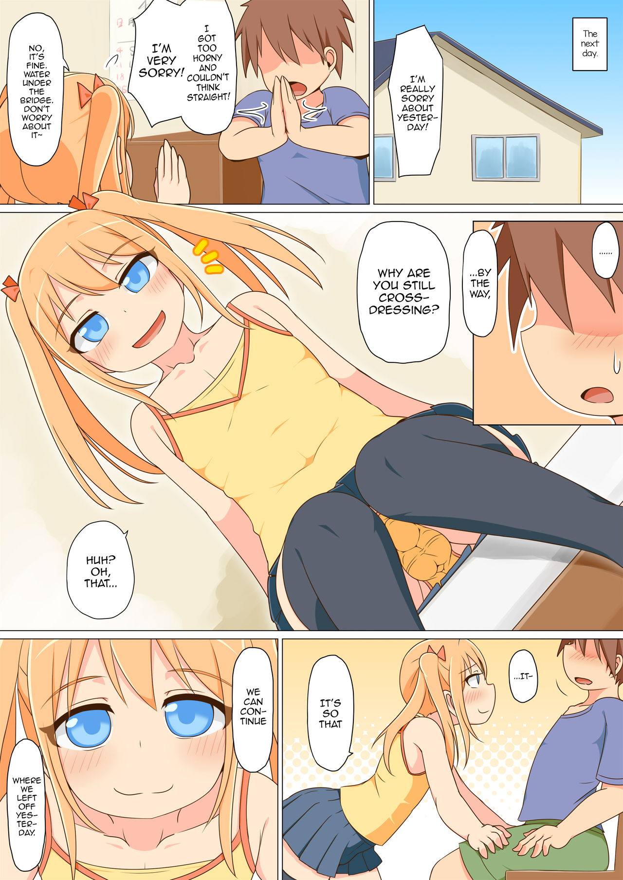 Josou shita Tomodachi o Goukan shitara Ore Senyou no Onapet ni Natta w page 12 full