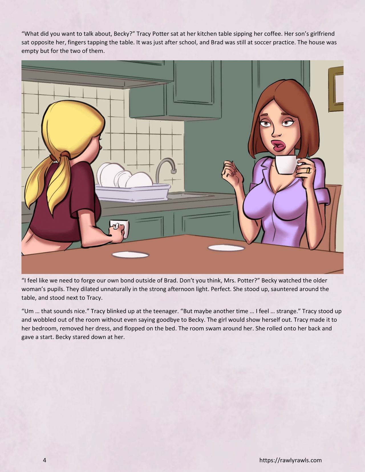 The Jealous Girlfriend Chapter 1: Rawly Rawls Fiction page 4 full