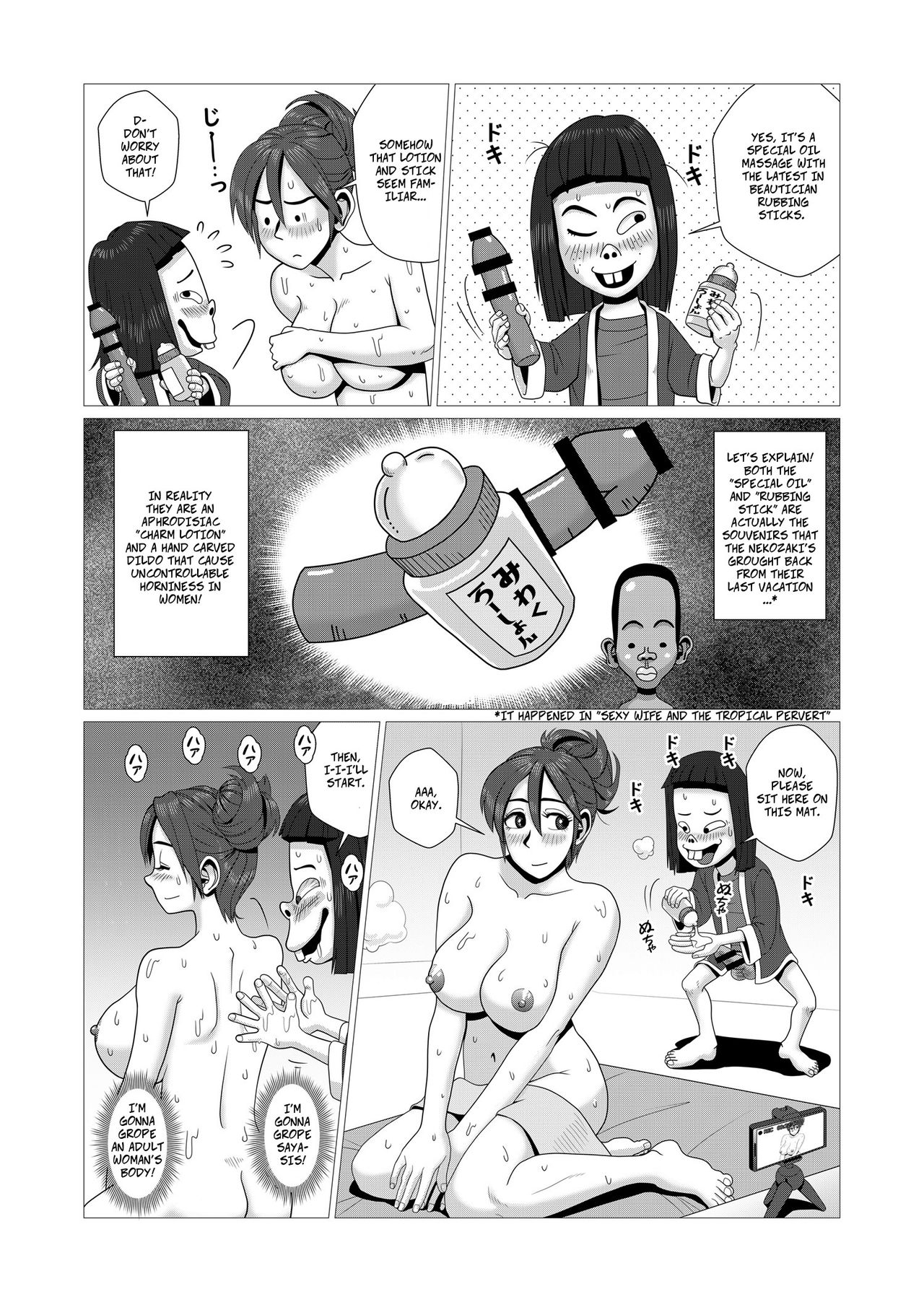 Ero Hitozuma wa Sentou de maseta Erogaki ni Moteasobareru | Happy Cuckold Husband 3: Sexy Wife Gets Pranked By A Pervy Brat in the Public Bath page 12 full