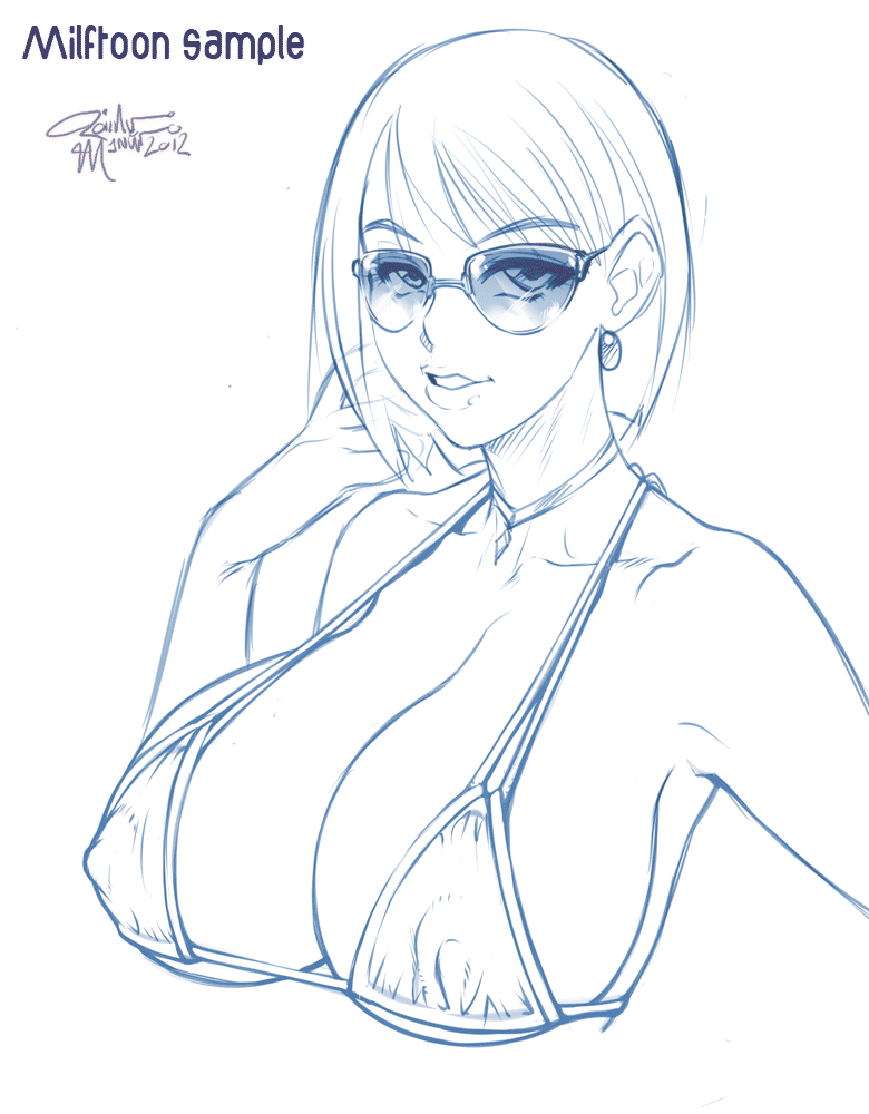 Artwork,Sketches, and Pinups  - 3 . Pinups 2014 - english page 1 full