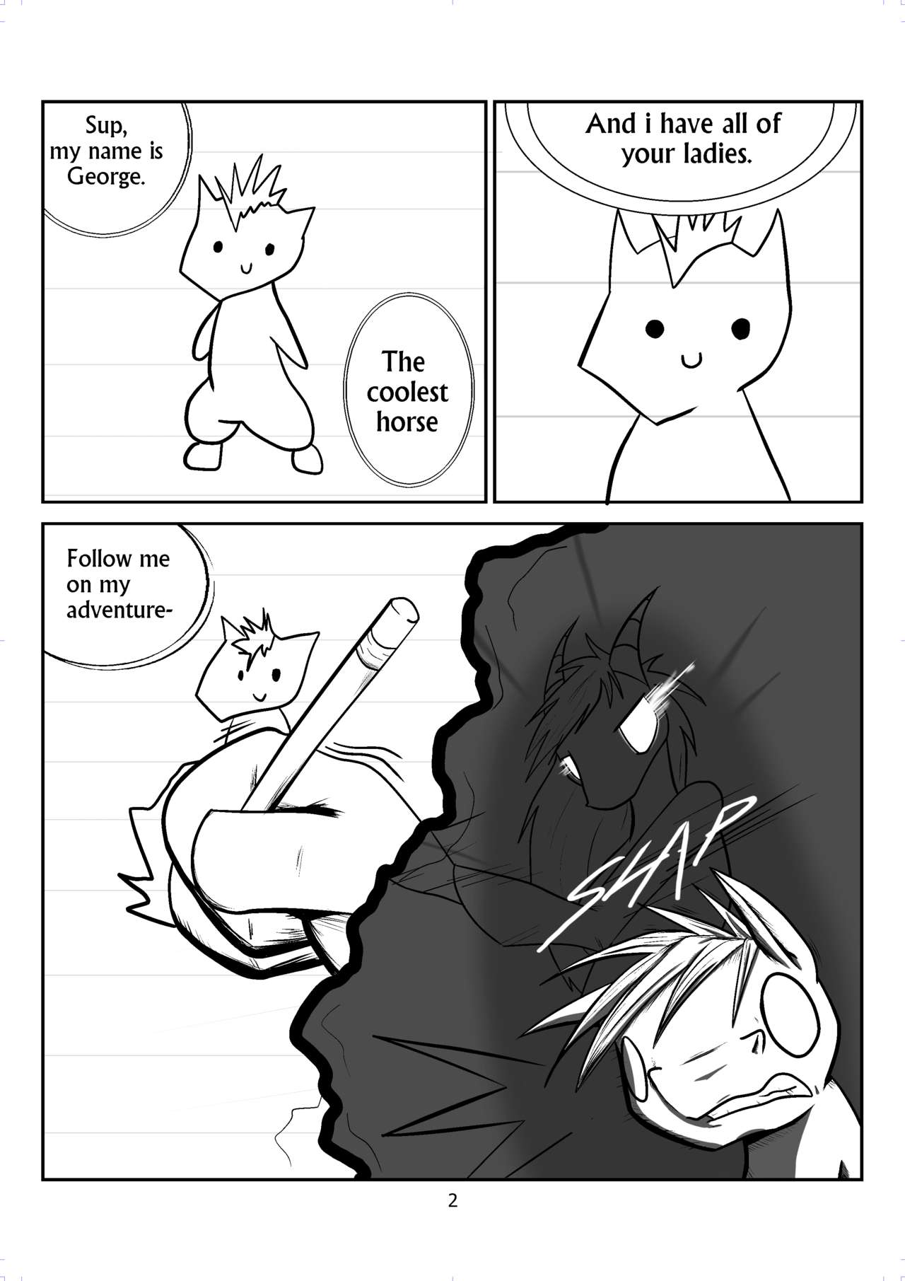 The Coolest Horse page 2 full