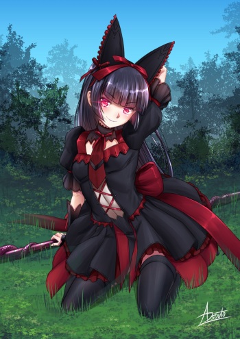 [ADSouto] Rory Mercury, Demigoddess / GATE cover