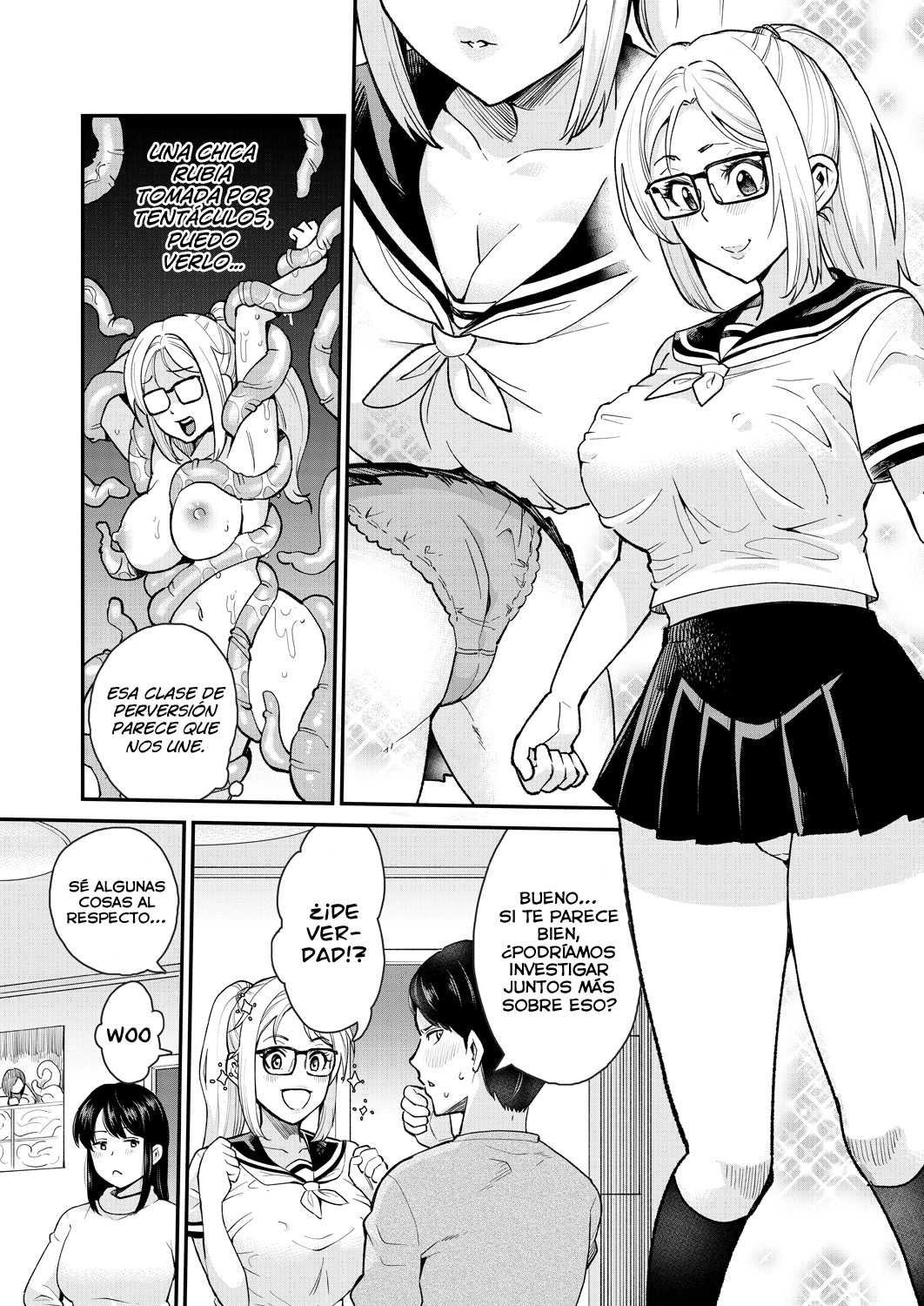 Shokushu Ryuugaku ~Sukebe Shokushu wa Kaigai demo Ninki tte Shittemashita?~ page 9 full