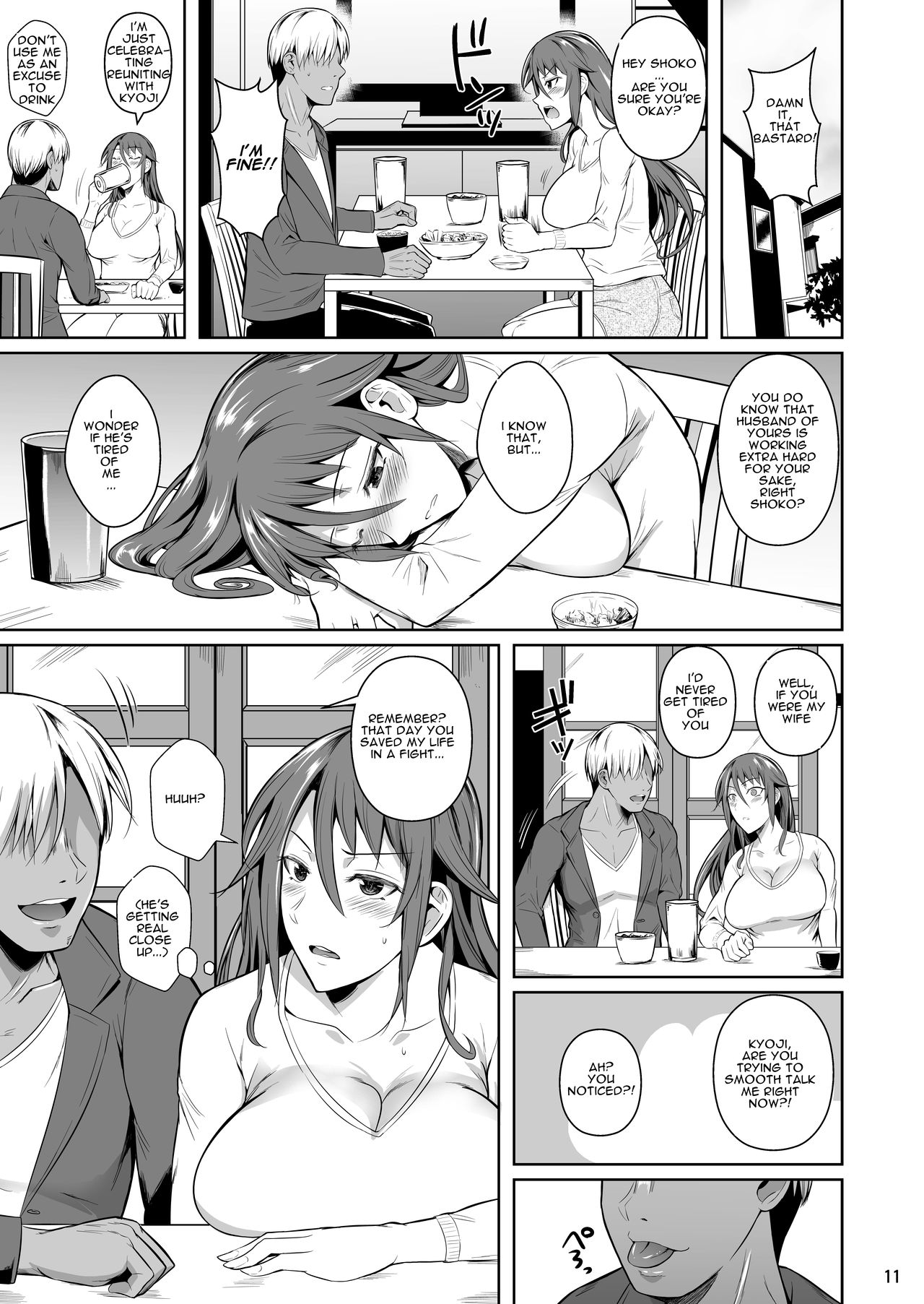 Ana Zuma 3: Motoyan Osanazuma ga Ochita Wake | Wife's Holes 3: The Fall of a Young Ex-Yankee Wife page 12 full