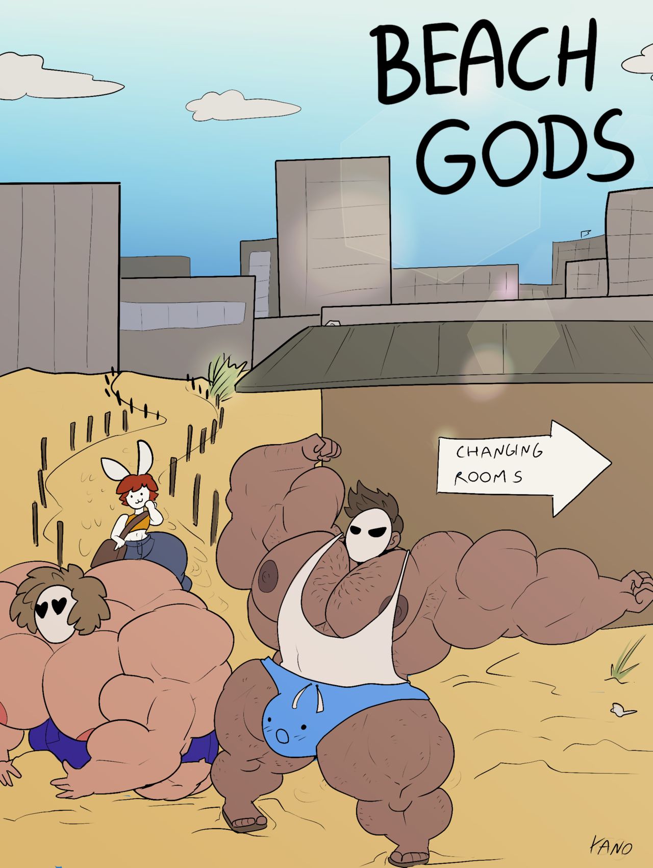 Beach Gods page 1 full