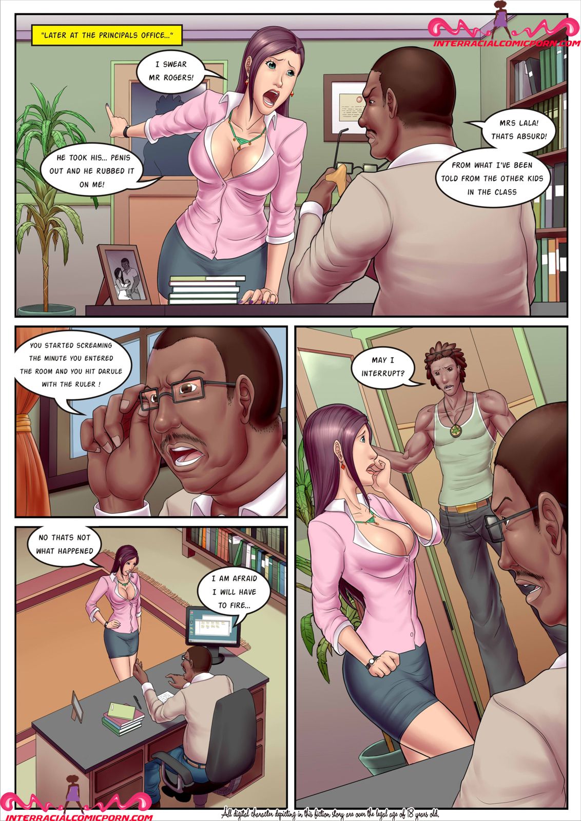 The New Teacher  - 1 - english page 6 full