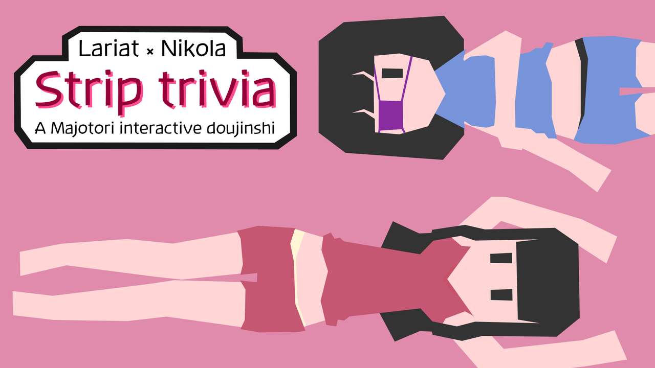Strip Trivia - A Majotori Interactive Doujinshi page 1 full