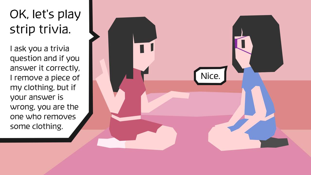 Strip Trivia - A Majotori Interactive Doujinshi page 2 full