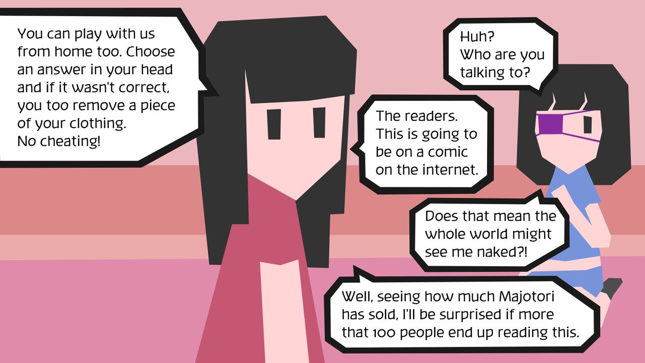 Strip Trivia - A Majotori Interactive Doujinshi page 3 full