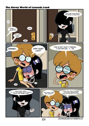 [JaviSuzumiya] The Horny World of Lucenda Loud (The Loud House) [English] [Ongoing] cover