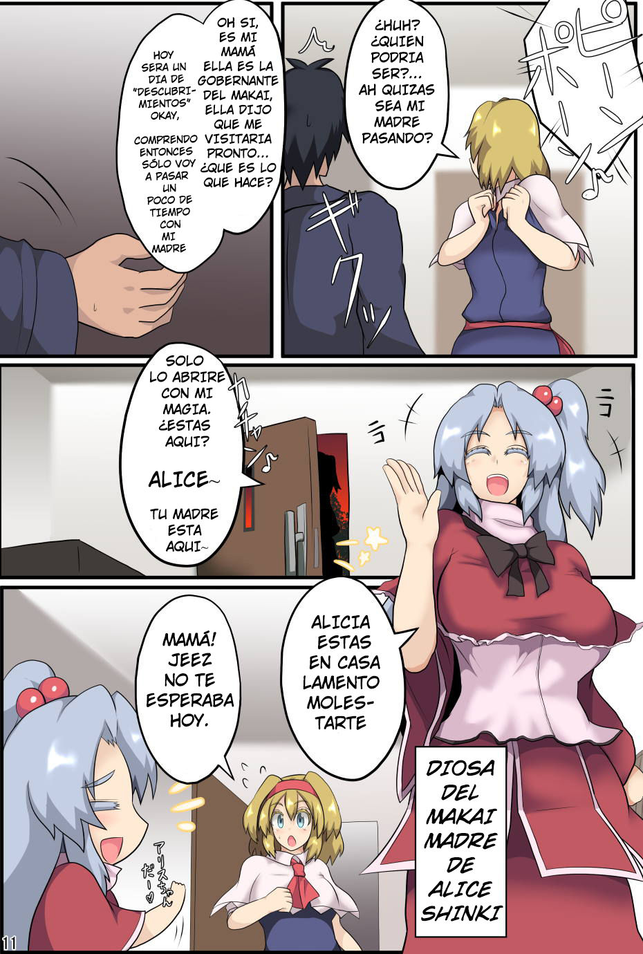 Majin to Ningyoutsukai no Nichijou | La Vida Diaria De Un Dios Demonio & Un Titiritero page 12 full