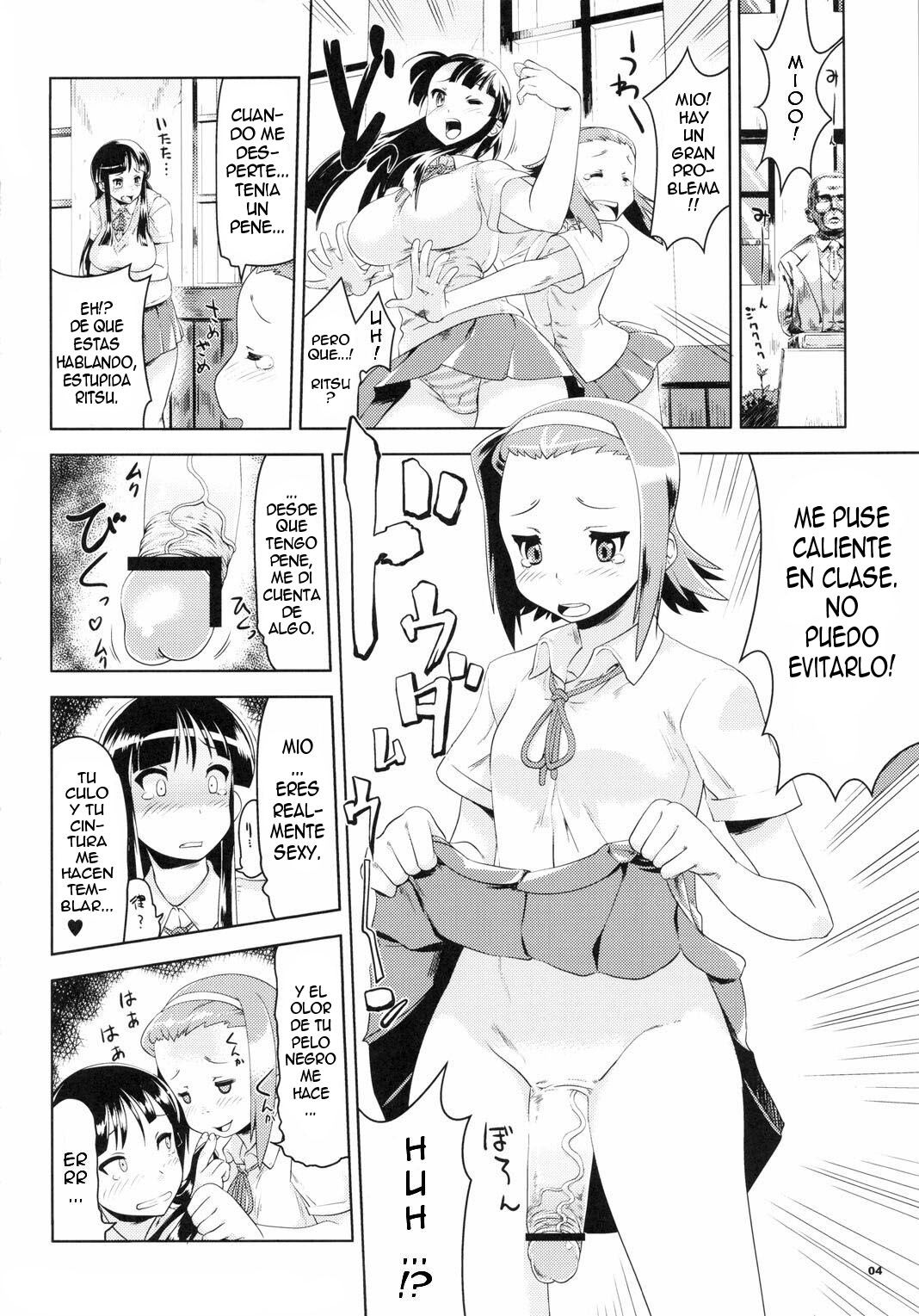 K-ON Drill Futanari! page 3 full