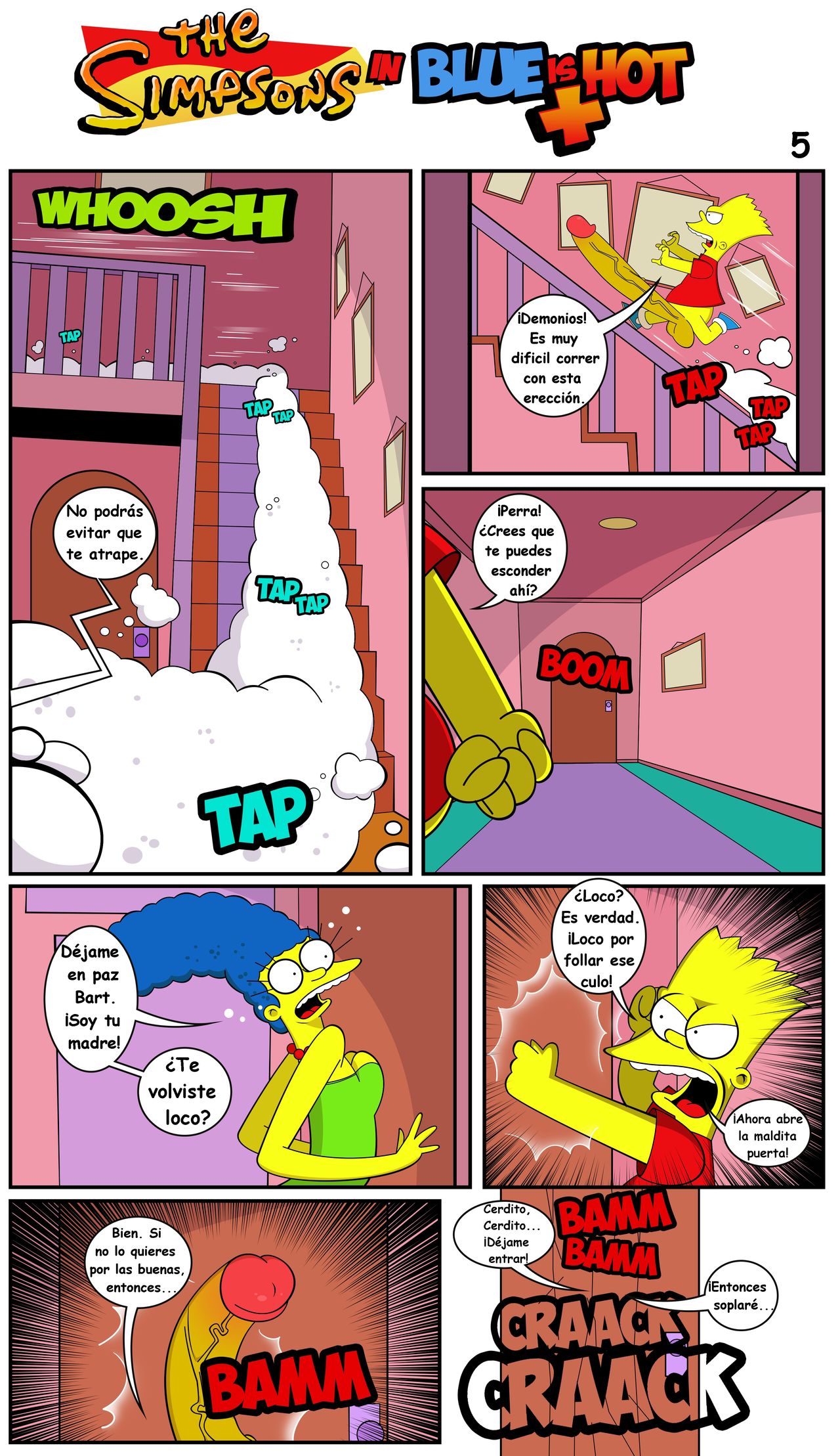 Simpsons xxx - El azul es mas caliente - Page 6 - Comic Porn XXX