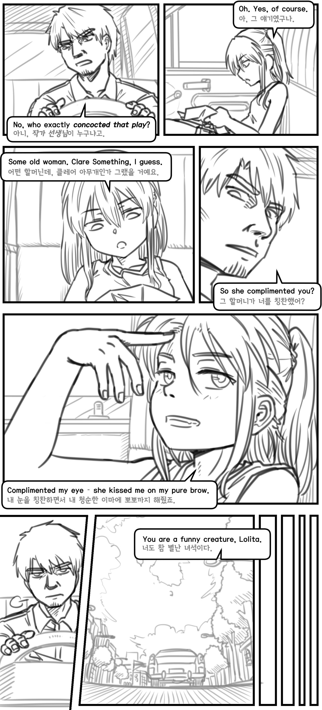 Lolita Comicalized #20 | 만화로 쉽게 읽는 롤리타 #20 page 4 full